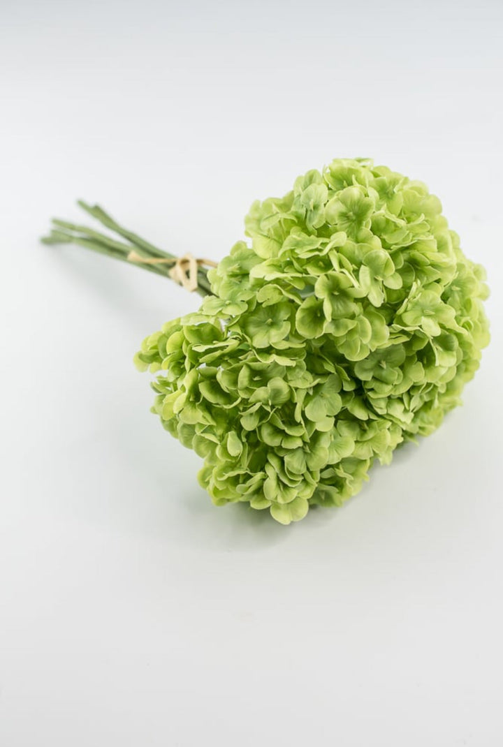Artificial Hydrangea Flower Bundle - green - Greenery Market5614 - G