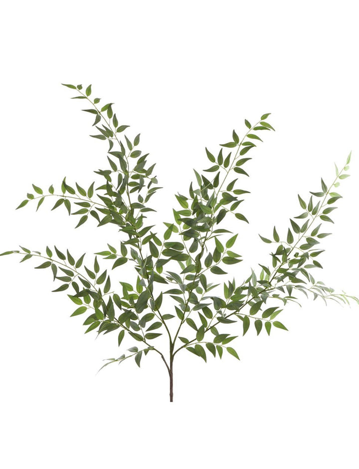 Artificial Italian Ruscus Bush - Greenery MarketPBR147 - GR/GY