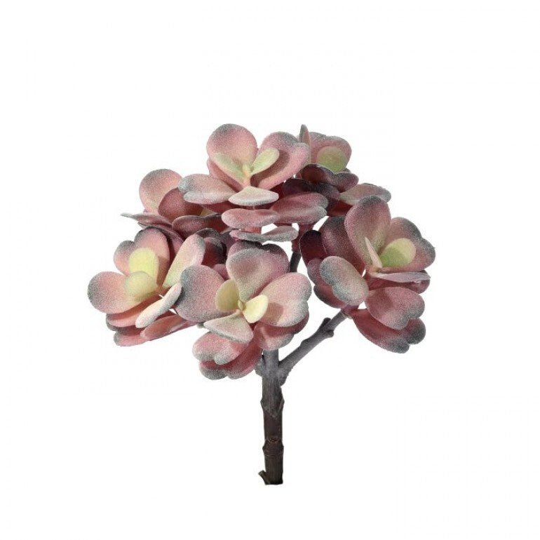 Artificial Jade Succulent Pick - Pink - Greenery MarketMTF24474 DERO