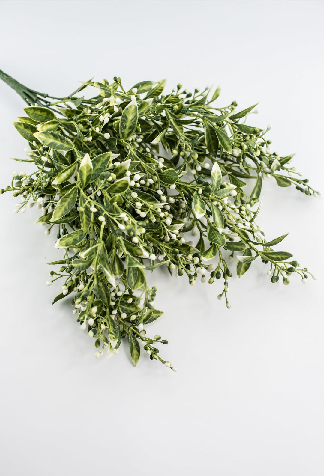 Artificial, Leaf Greenery Bush - Cream Green - Greenery MarketArtificial Flora84961 - CRGN