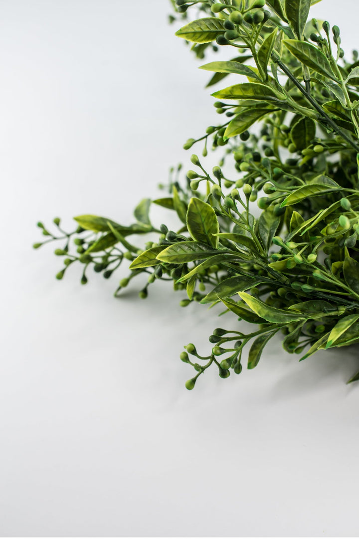 Artificial, Leaf Greenery Bush - Green - Greenery MarketArtificial Flora84961 - GN