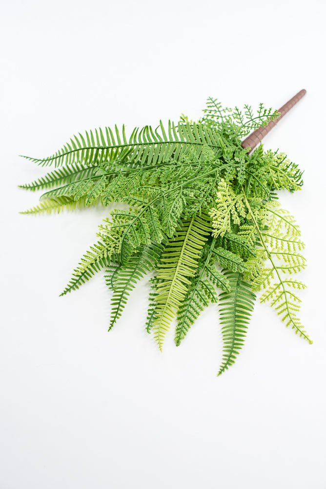 Artificial, mixed fern, natural touch bush - Greenery MarketMTF24397 TTGR