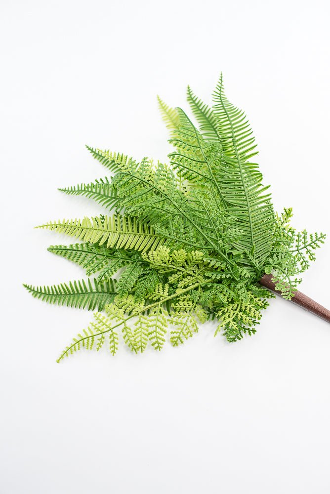 Artificial, mixed fern, natural touch bush - Greenery MarketMTF24397 TTGR