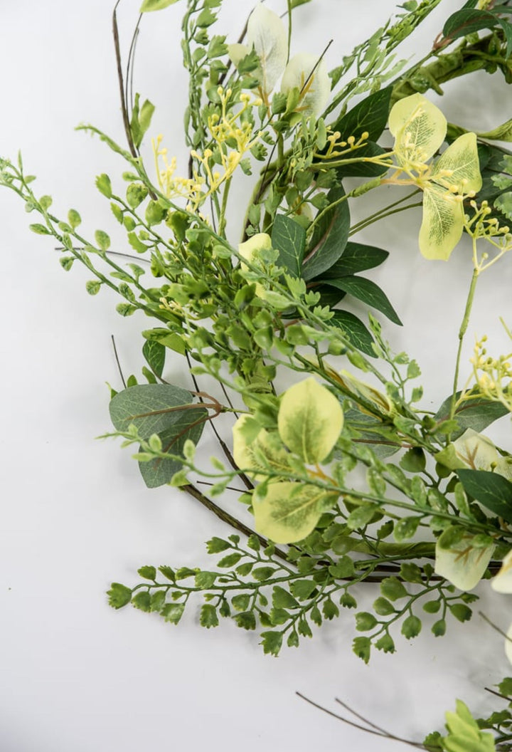Artificial mixed greenery and twigs garland 5 ft - Greenery Market63056ga5