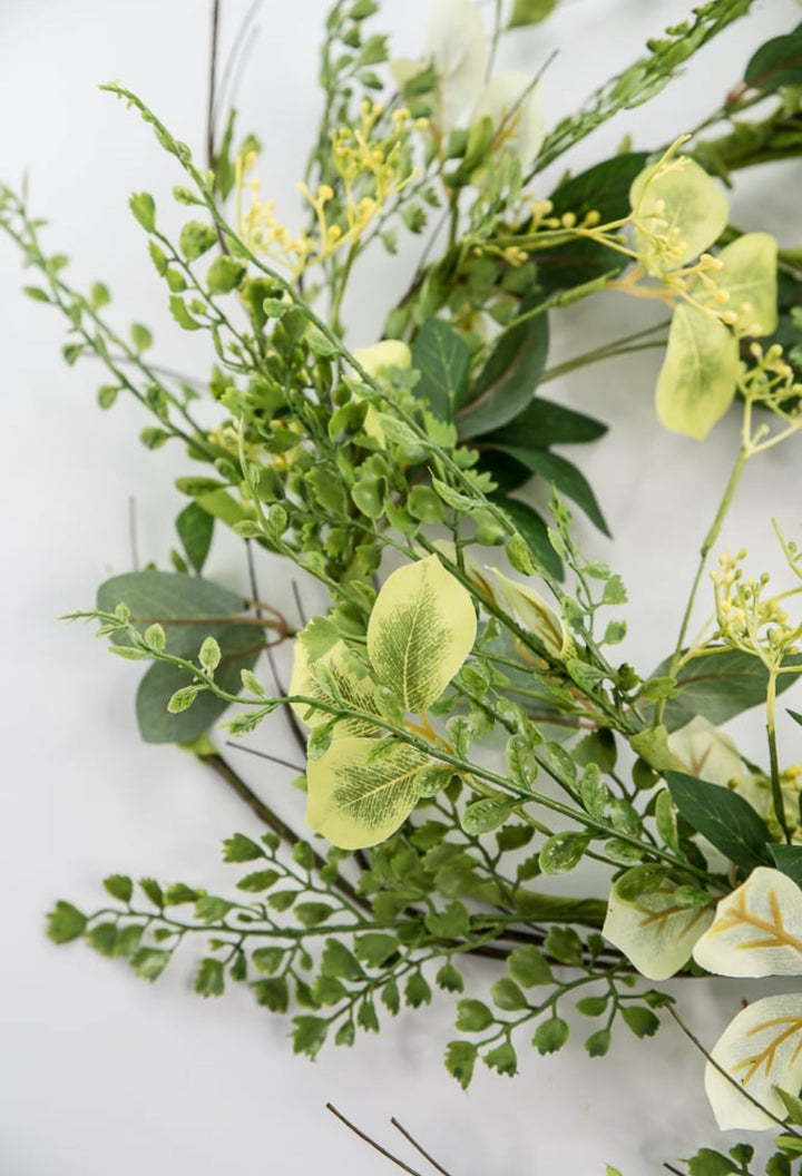 Artificial mixed greenery and twigs garland 5 ft - Greenery Market63056ga5