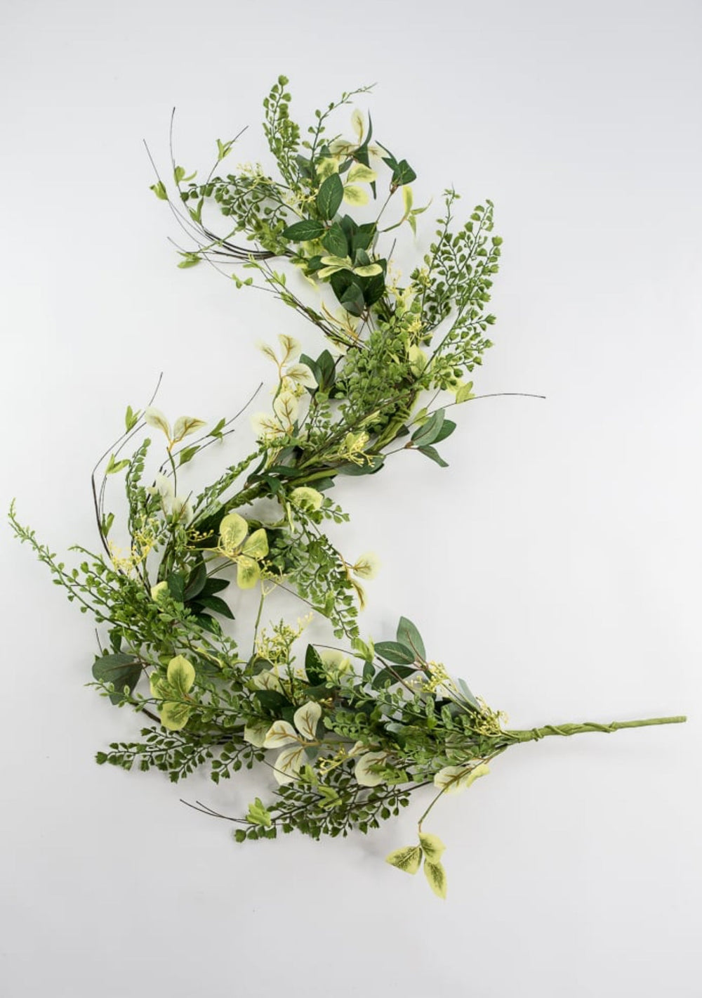 Artificial mixed greenery and twigs garland 5 ft - Greenery Market63056ga5