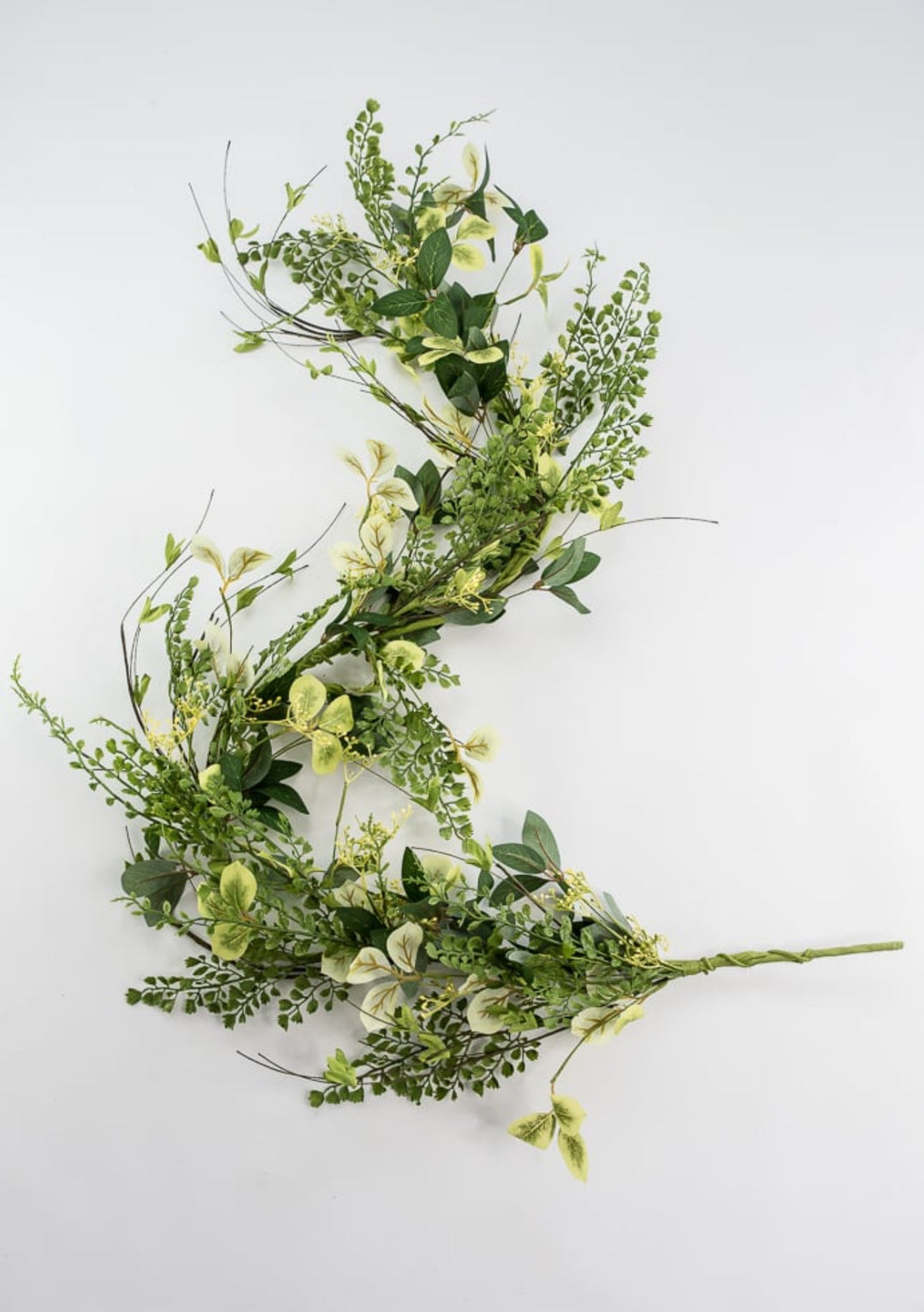 Artificial mixed greenery and twigs garland 5 ft - Greenery Market63056ga5