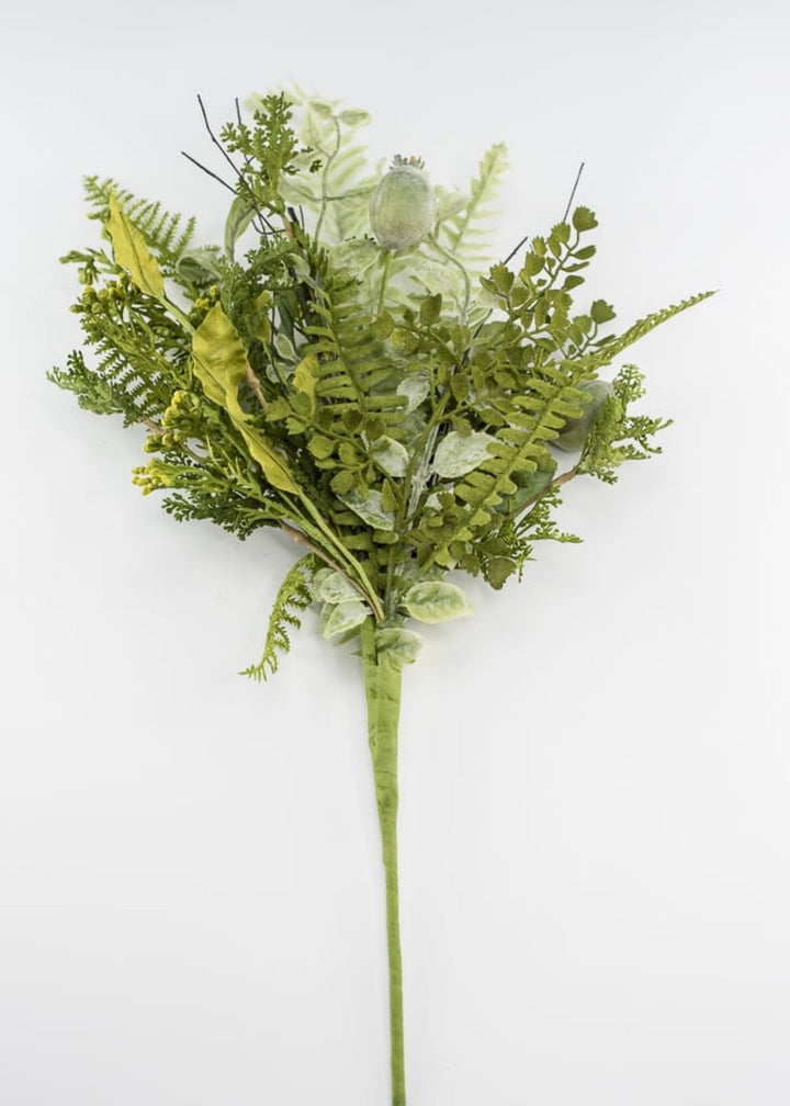 Artificial mixed greenery with pods bush - Greenery Marketgreenery62261BU24