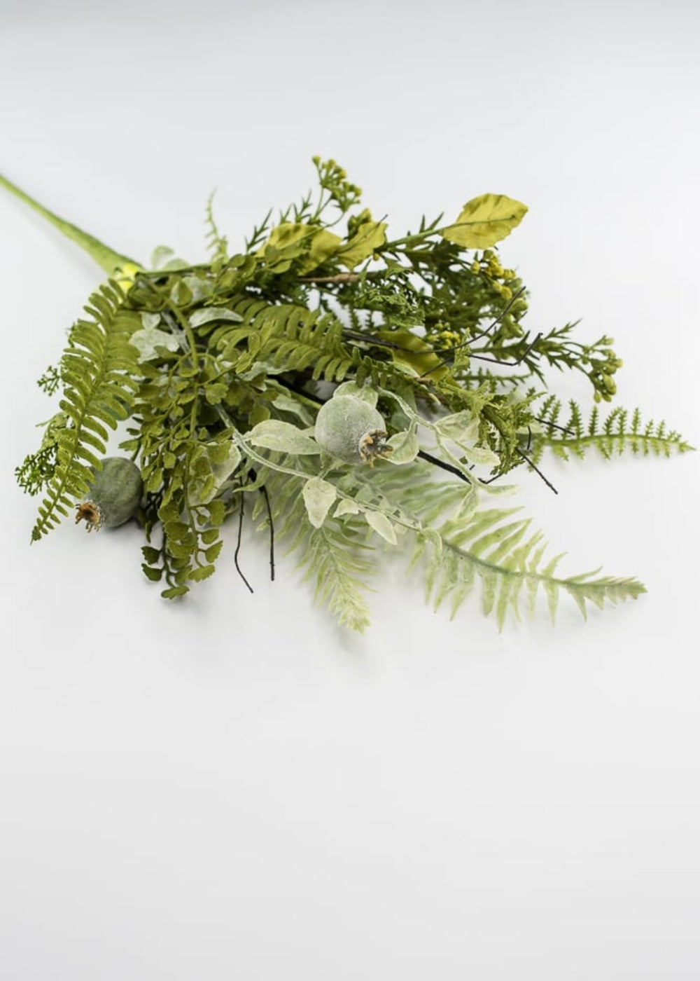 Artificial mixed greenery with pods bush - Greenery Marketgreenery62261BU24