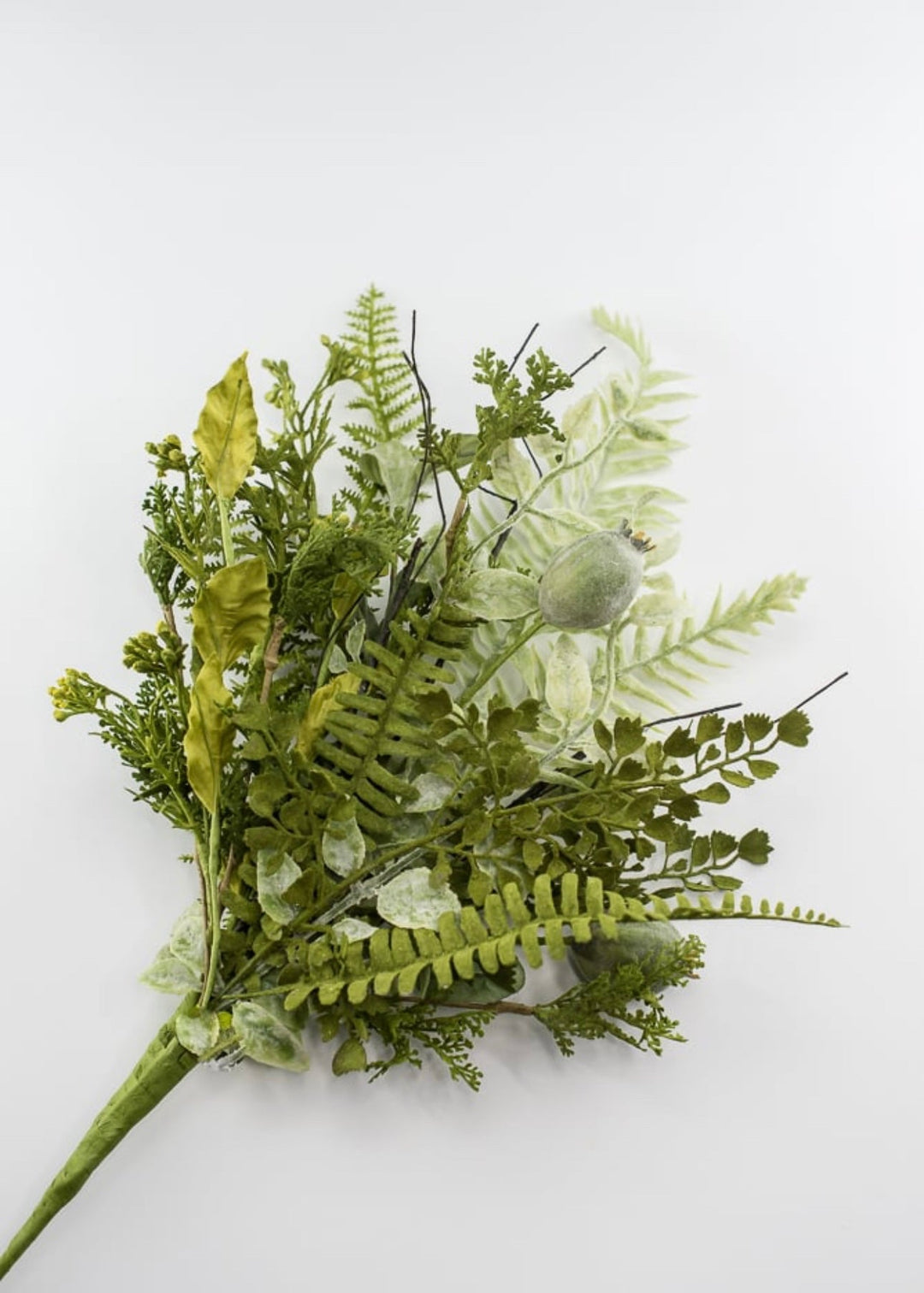 Artificial mixed greenery with pods bush - Greenery Marketgreenery62261BU24
