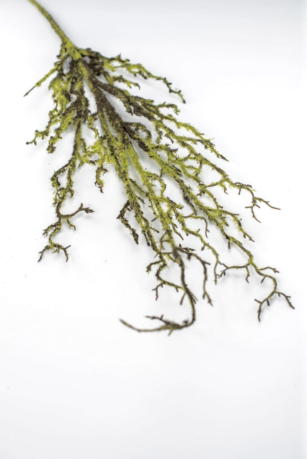 Artificial mossy twigs spray - 44” - Greenery MarketS1385 - BR