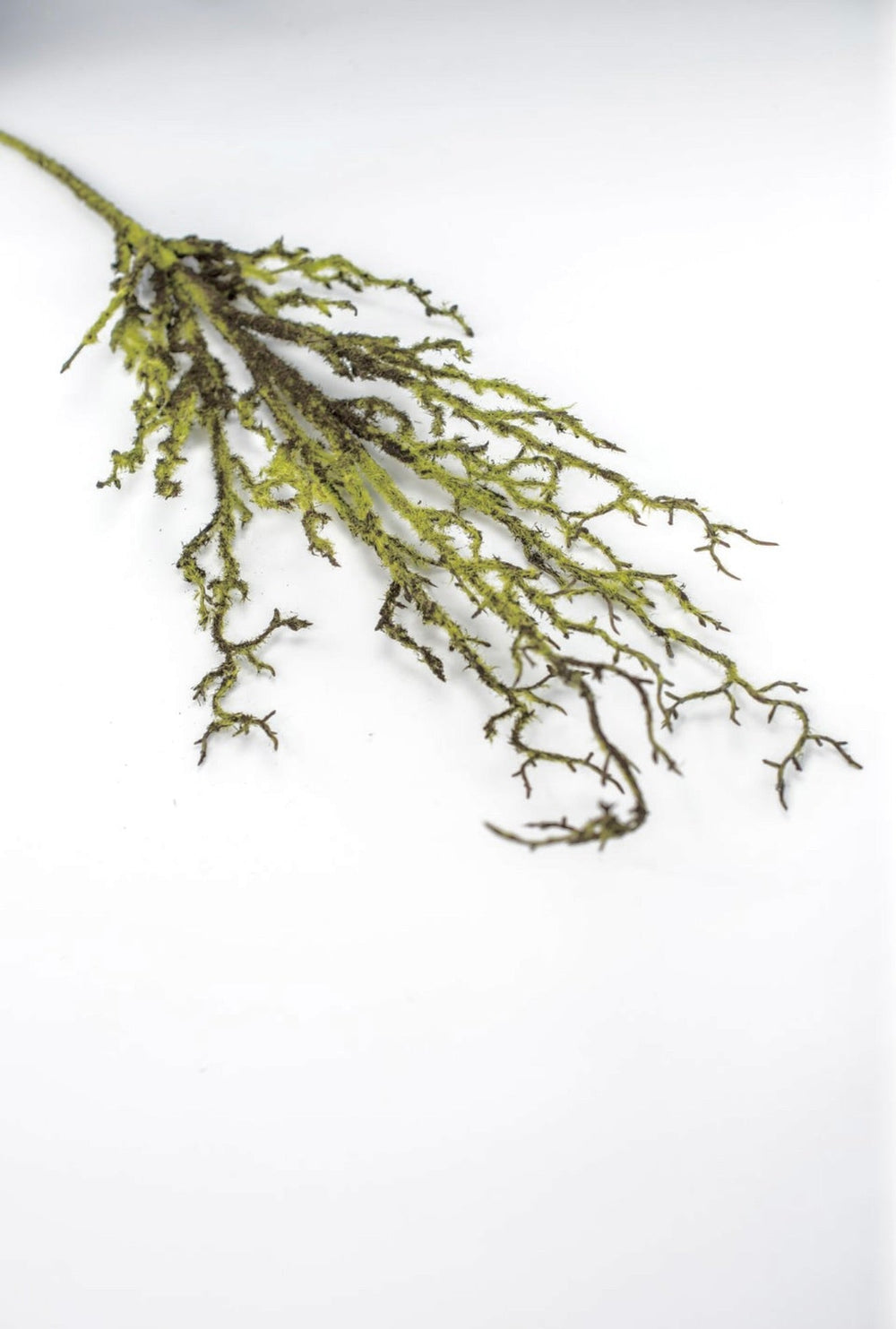 Artificial mossy twigs spray - 44” - Greenery MarketS1385 - BR