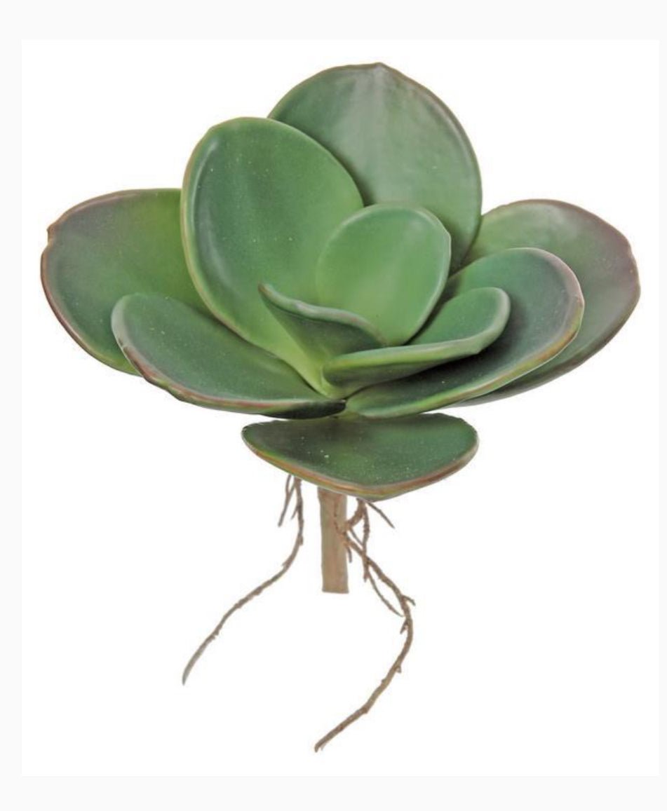 Artificial paddle leaf succulent rosette pick - Greenery MarketFL1501 G