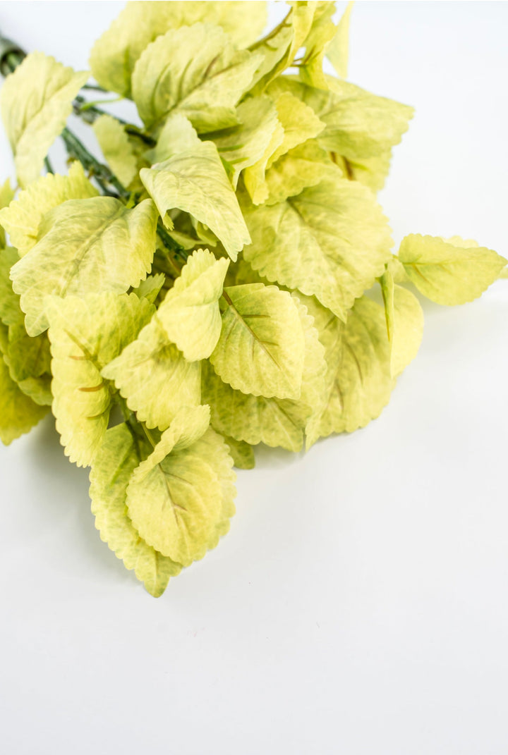 Artificial Perilla Bush lime - Greenery MarketPBP124 - LM