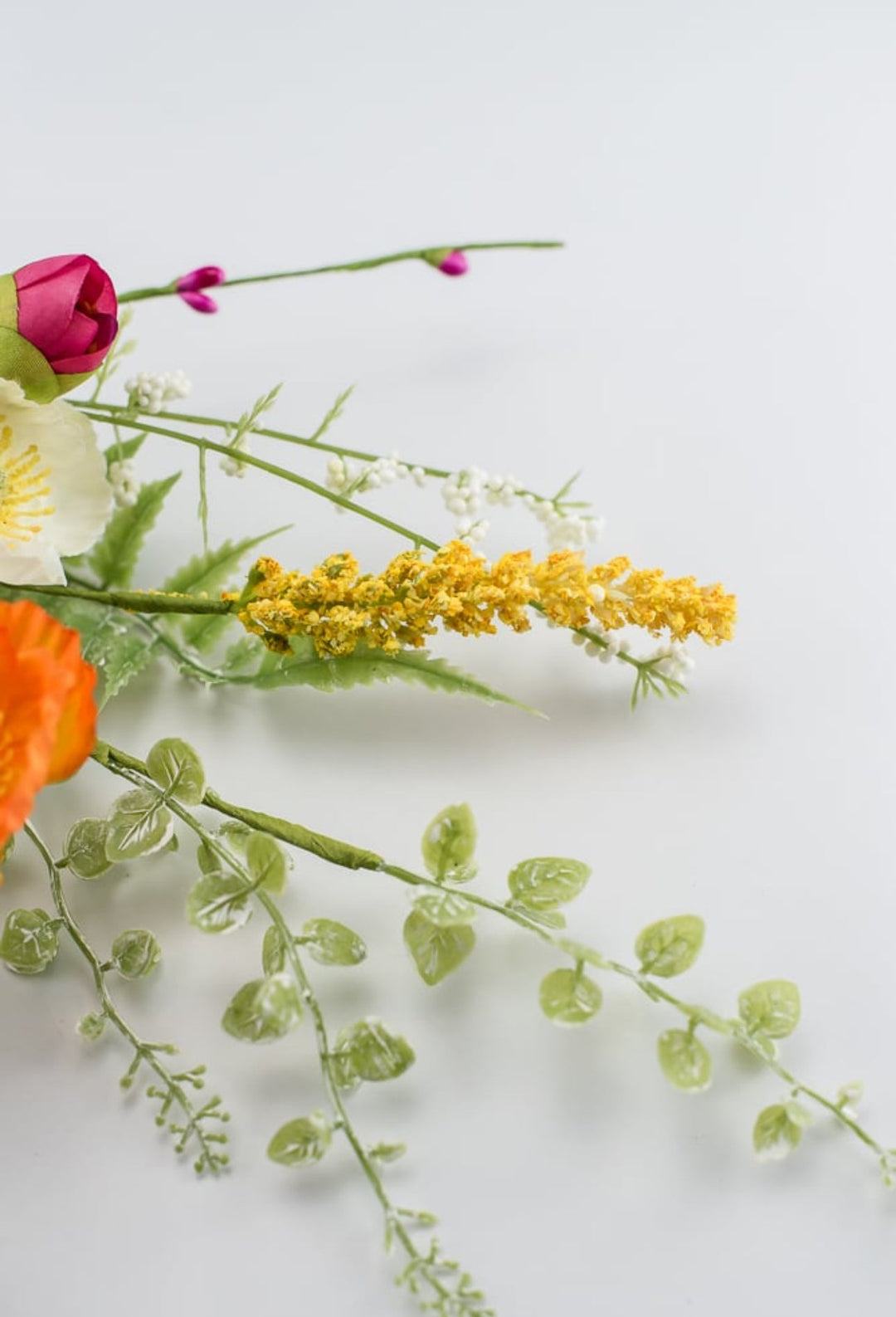 Artificial Poppy pick with greenery - Greenery Marketartificial flowers63090SP16