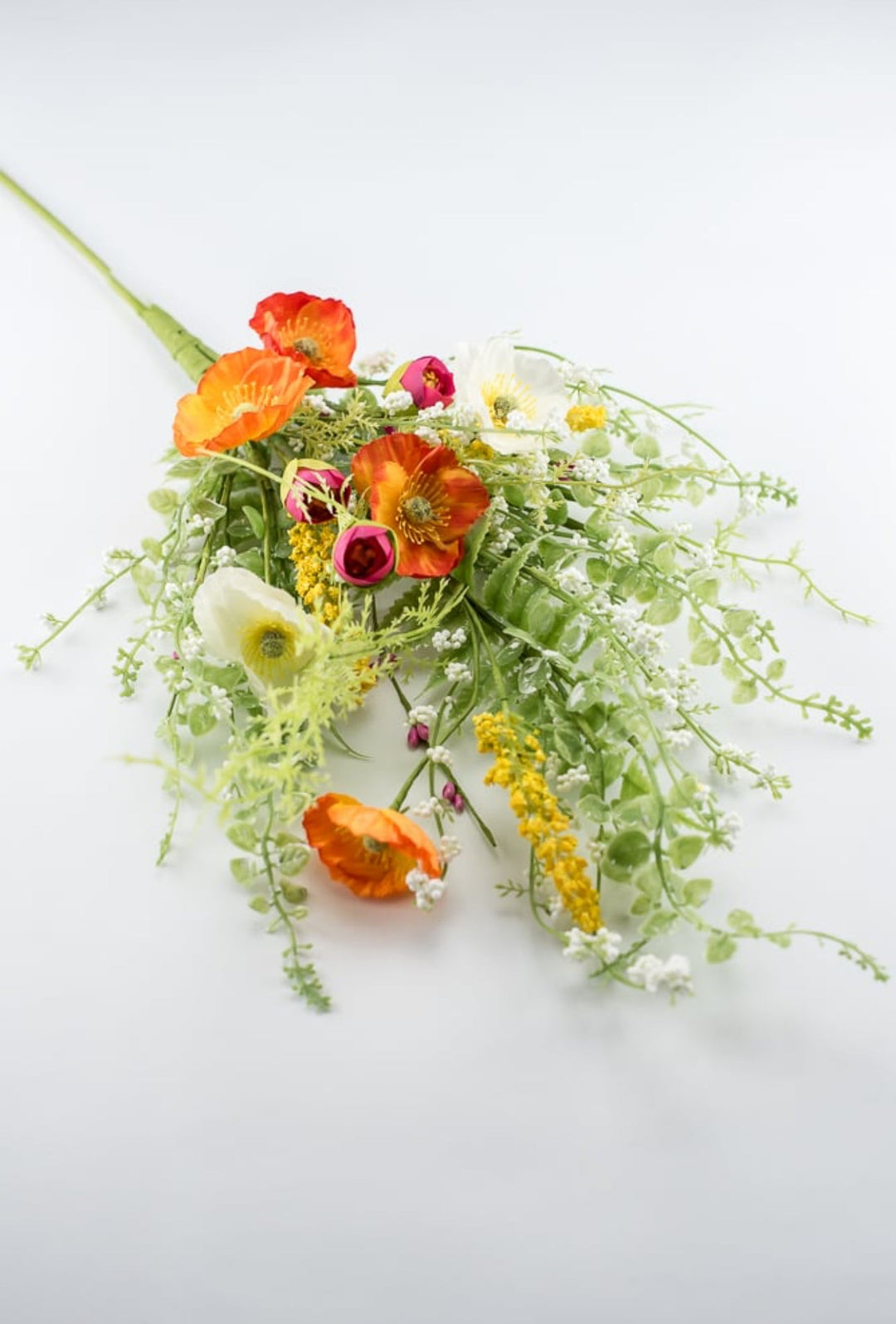 Artificial Poppy spray with greenery - Greenery Marketartificial flowers63090SP26