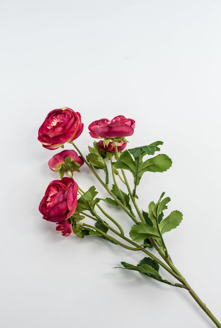 Artificial Ranunculus Spray - magenta pink - Greenery Marketartificial flowers5620 - MAG