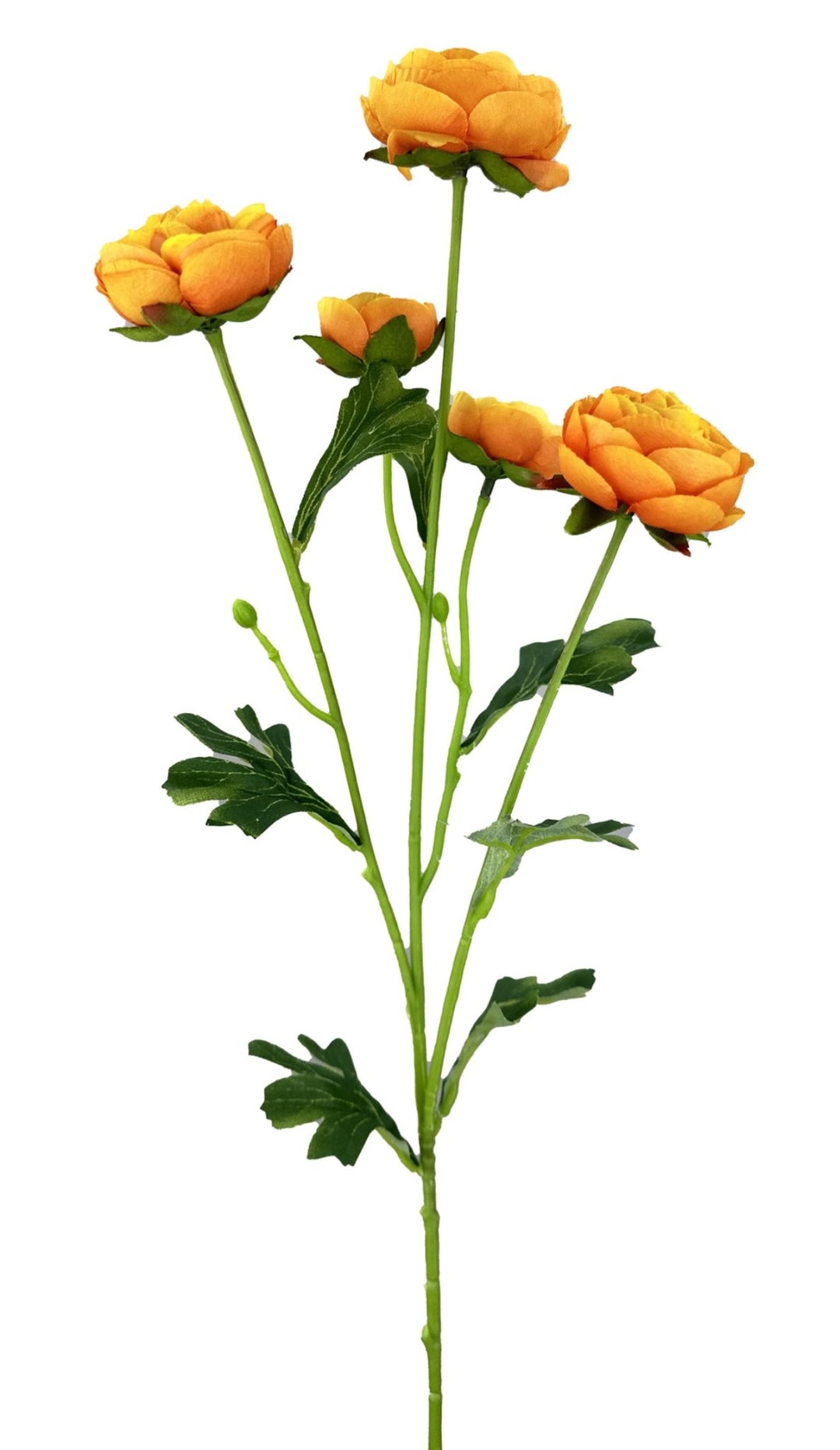 Artificial Ranunculus Spray - Orange - Greenery Marketartificial flowers29467OR