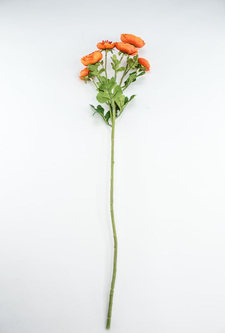 Artificial Ranunculus Spray - orange - Greenery Marketartificial flowers5620 - OG