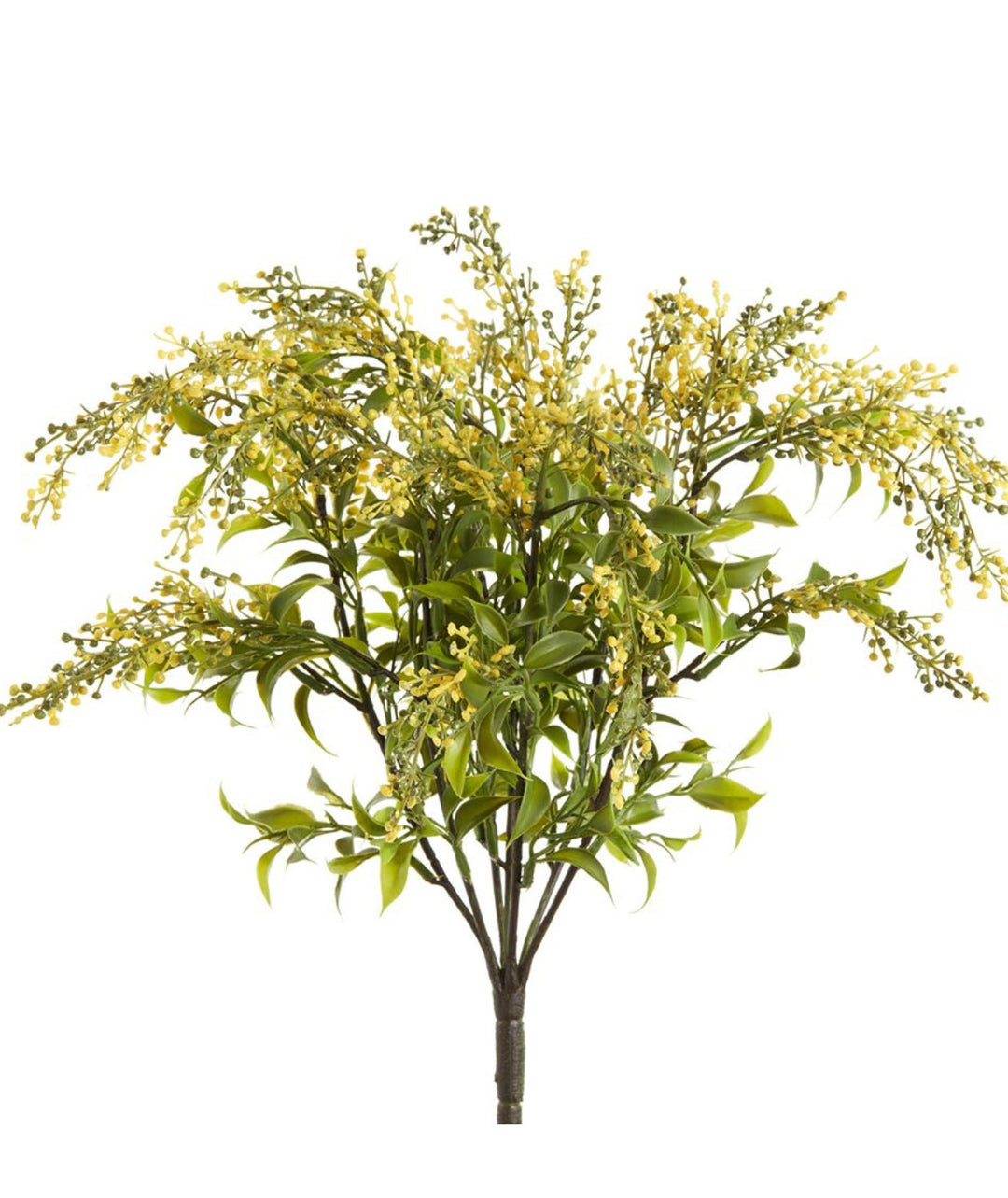 Artificial Sedum Bush - Green Yellow - Greenery MarketFBS039 - YE
