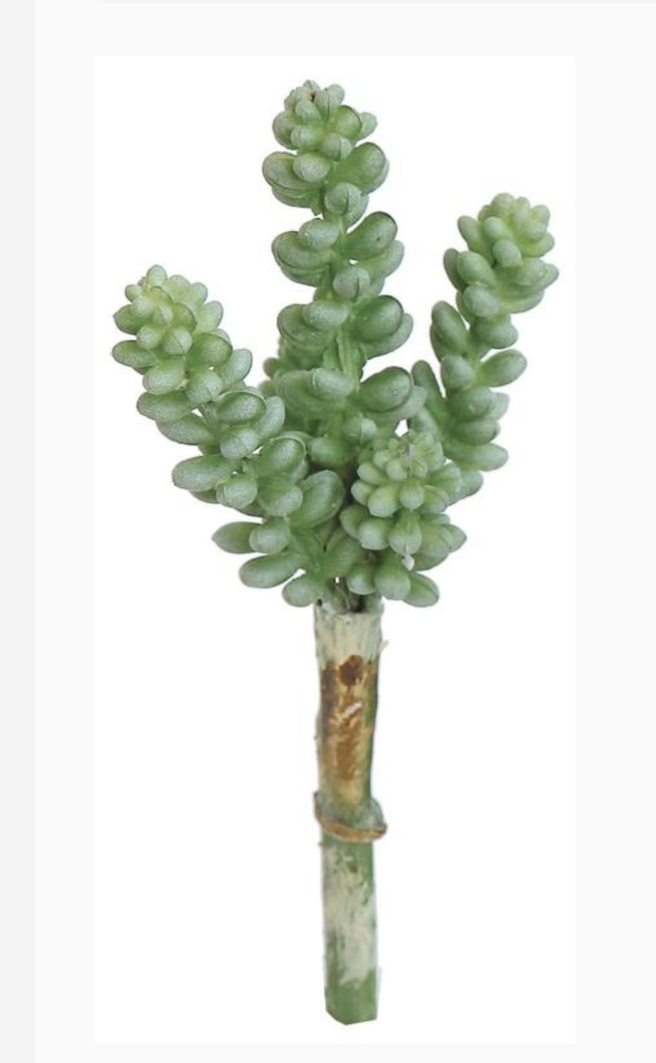 Artificial Teardrop Ice Succulent Pick - Greenery MarketFL4713 - SG
