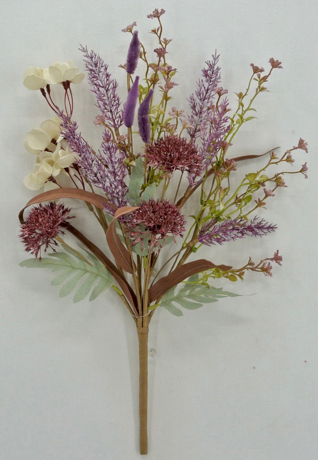 Artificial thistle hydrangeas bush - purple - Greenery Market64299 - PU