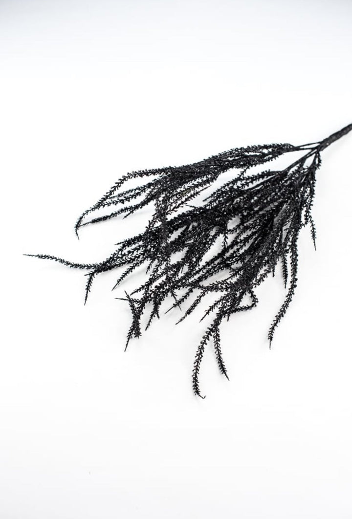 Artificial willow bush - glittered black - Greenery MarketArtificial Flora82841 - ВК