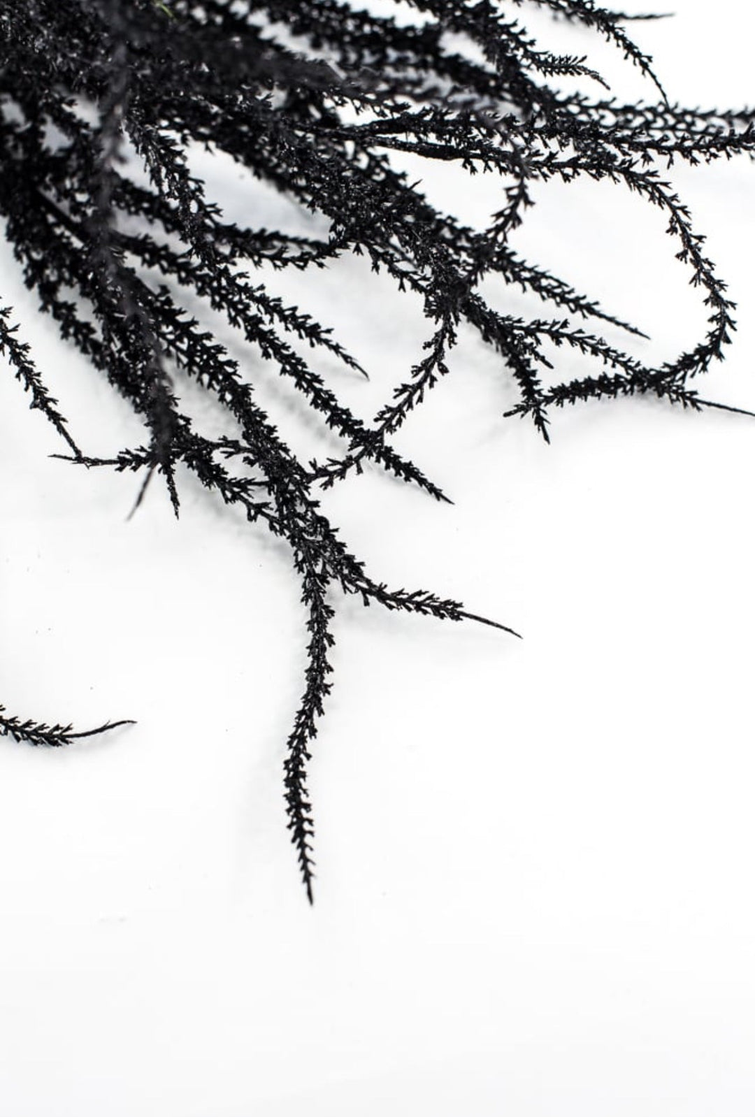Artificial willow bush - glittered black - Greenery MarketArtificial Flora82841 - ВК