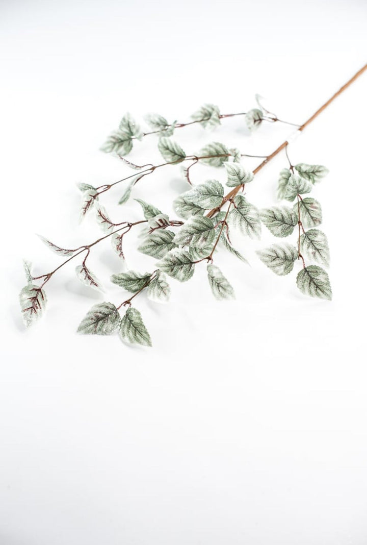 Aspen iced leaves spray - cool green - Greenery MarketMTX68982 GYGR