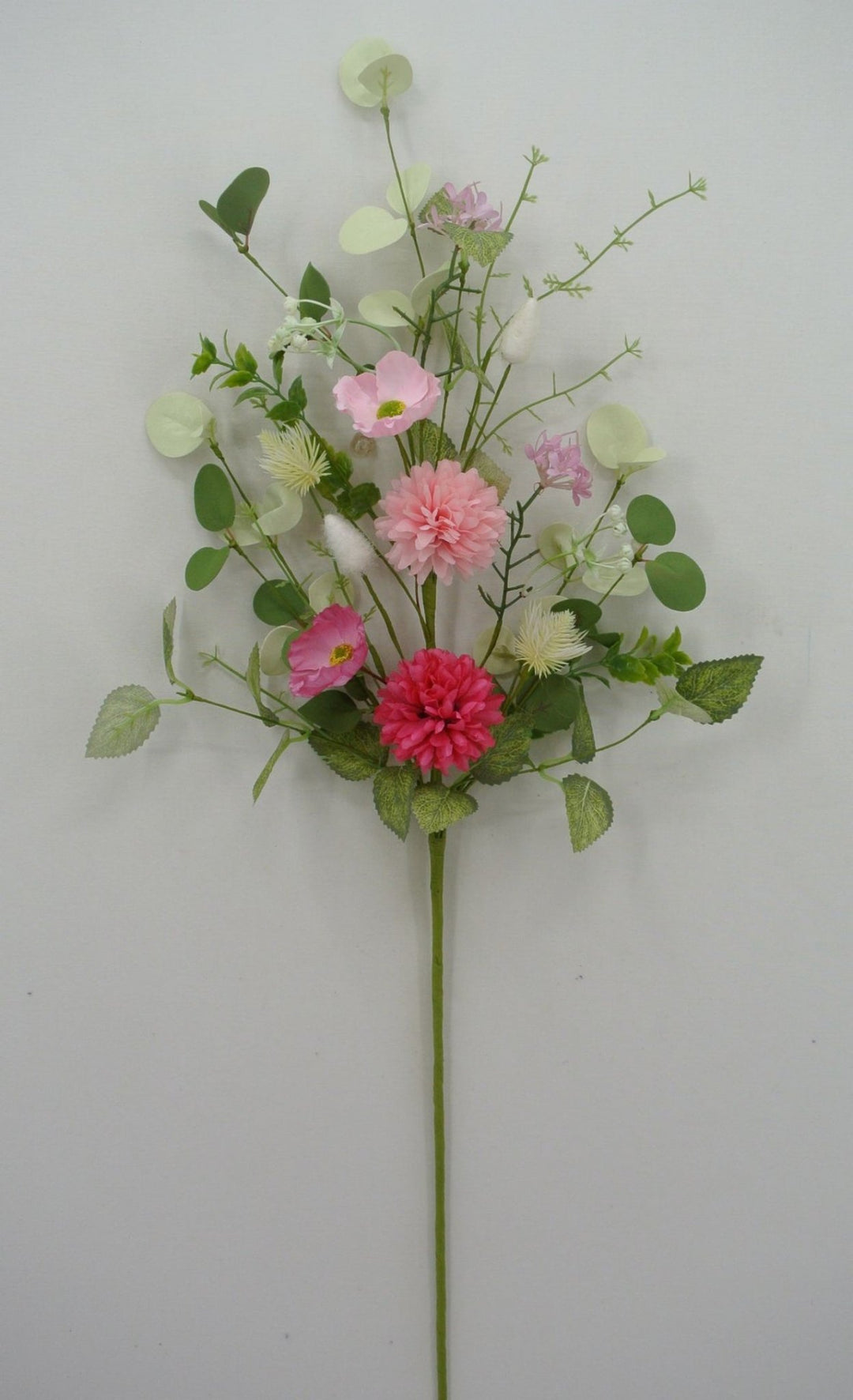Ball Mum And Poppy Spray - Pink - Greenery Market64766 - BTYPK