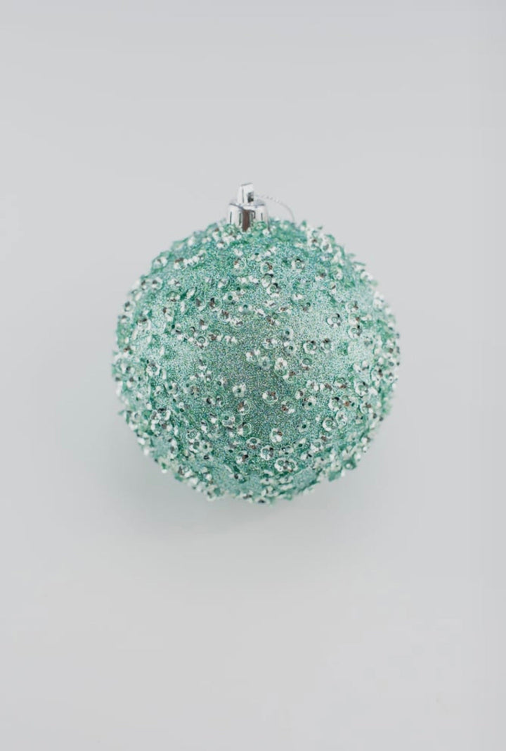 Ball ornament - frost green - Greenery MarketXY8815CC