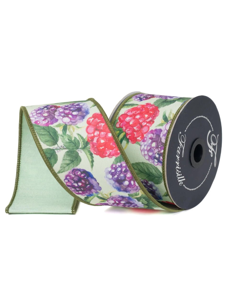 Berries Patch 2.5” Farrisilk Wired Ribbon - Greenery MarketRibbons & TrimSR065 - 08