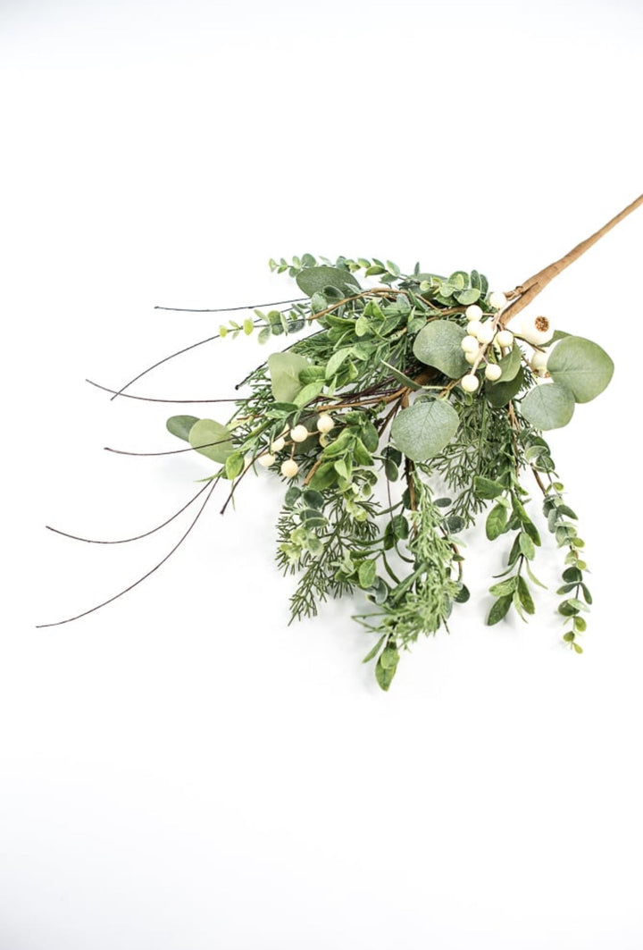 Berry, Cedar, & Mixed Leaves Spray - Greenery MarketArtificial Flora85825SP28