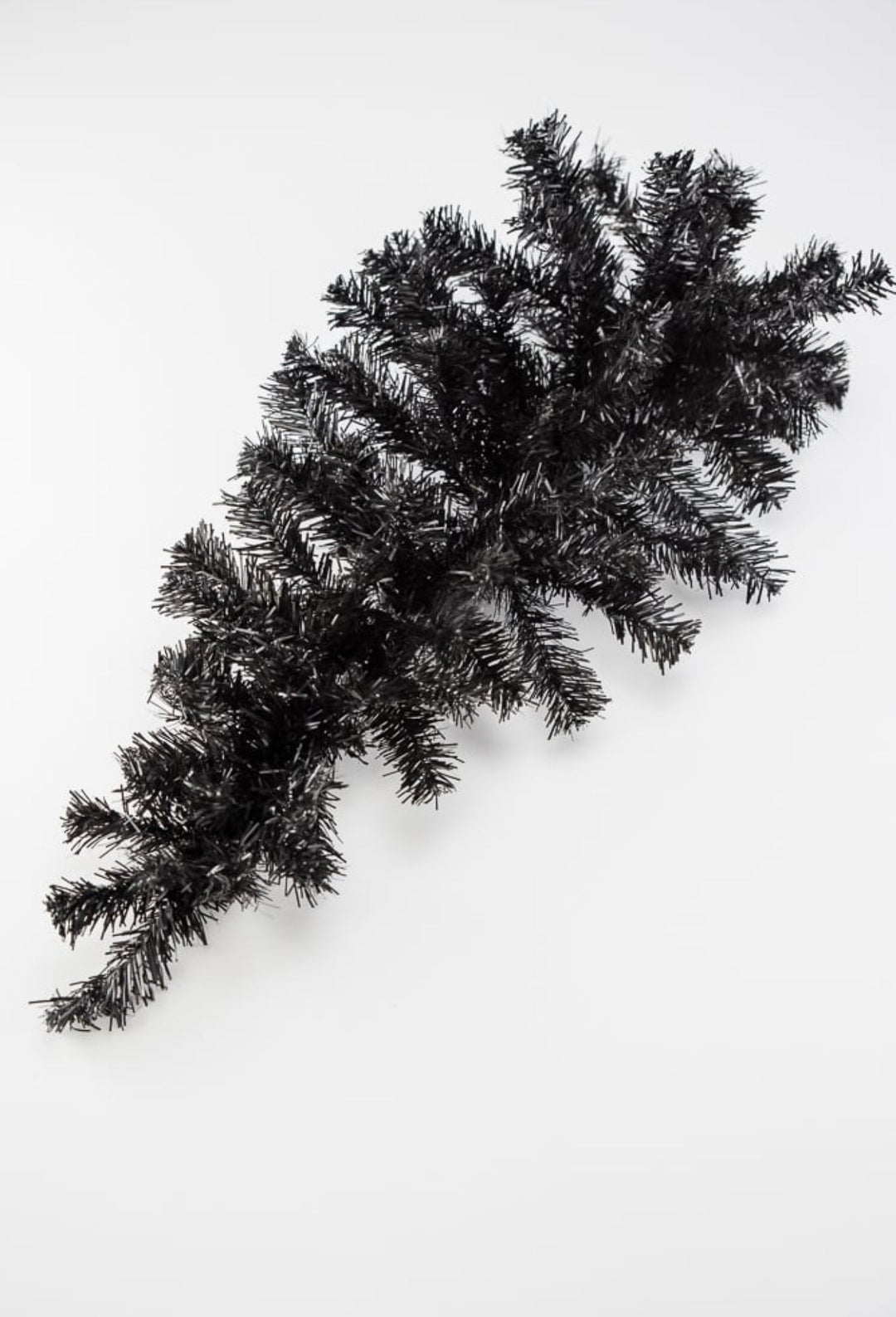 Black pine swag, 24” teardrop swag - Greenery Marketwreath base & containers82298 - BK
