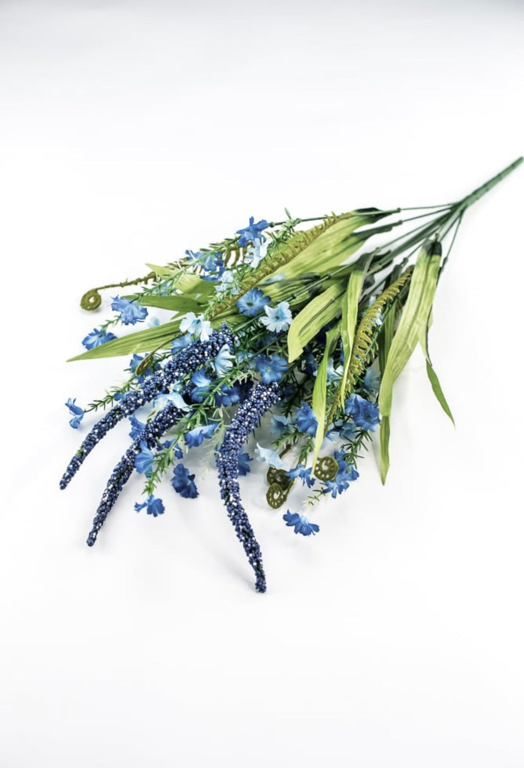 Blue babies breath filler flower mixed bush - Greenery Market84221 - BL