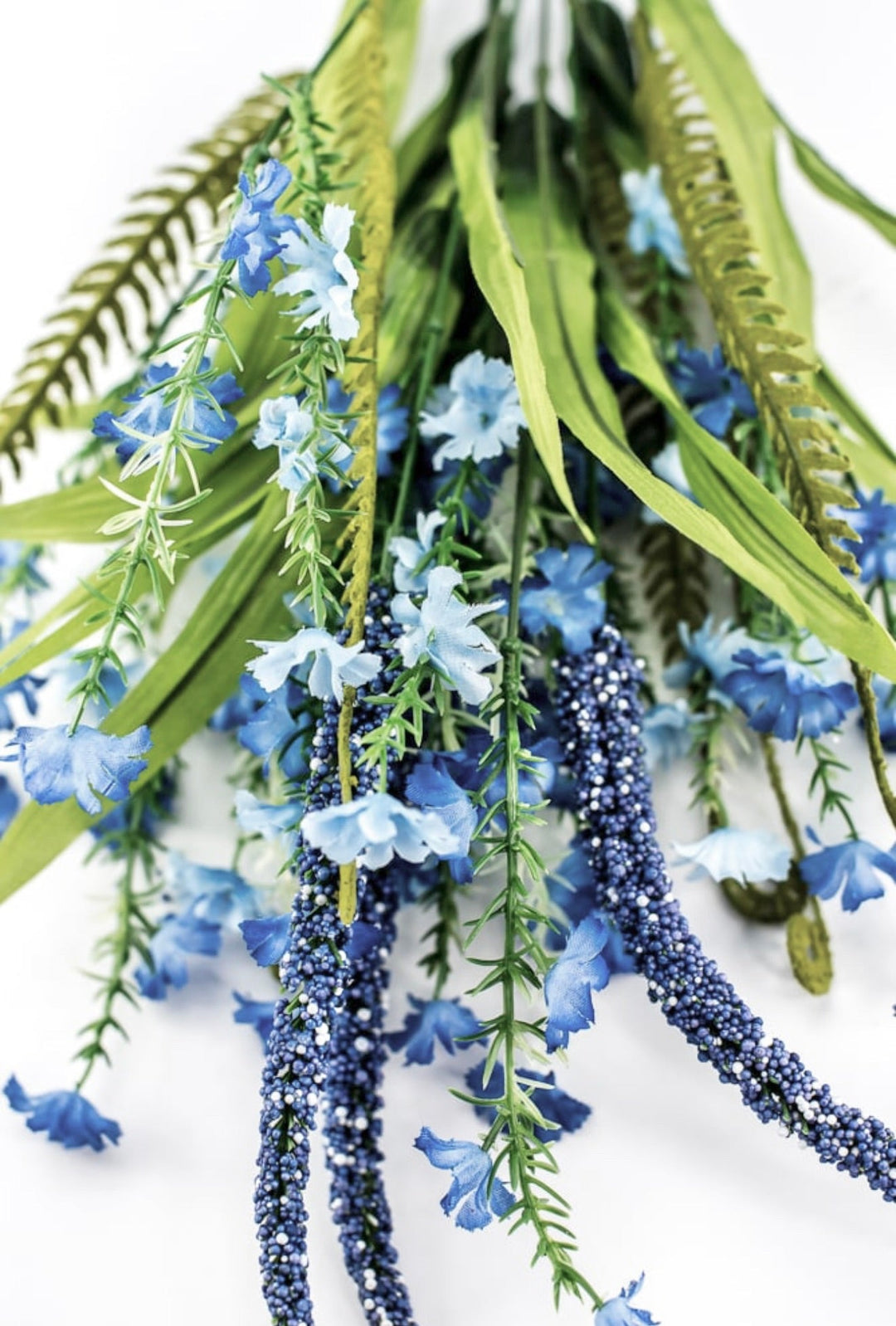 Blue babies breath filler flower mixed bush - Greenery Market84221 - BL