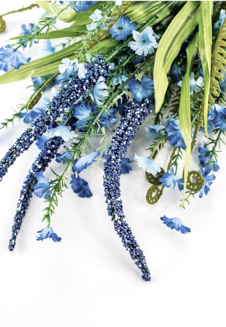 Blue babies breath filler flower mixed bush - Greenery Market84221 - BL