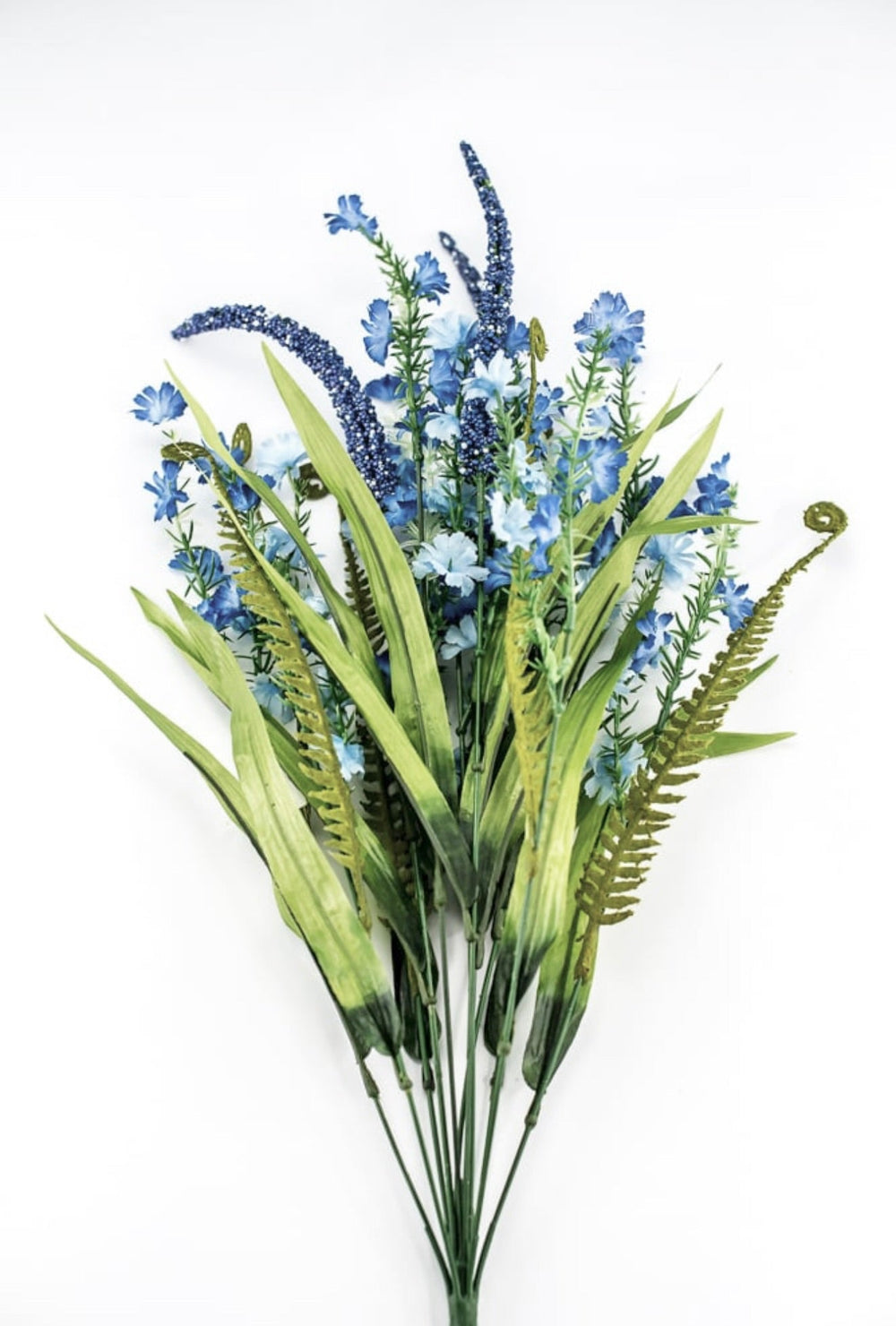 Blue babies breath filler flower mixed bush - Greenery Market84221 - BL