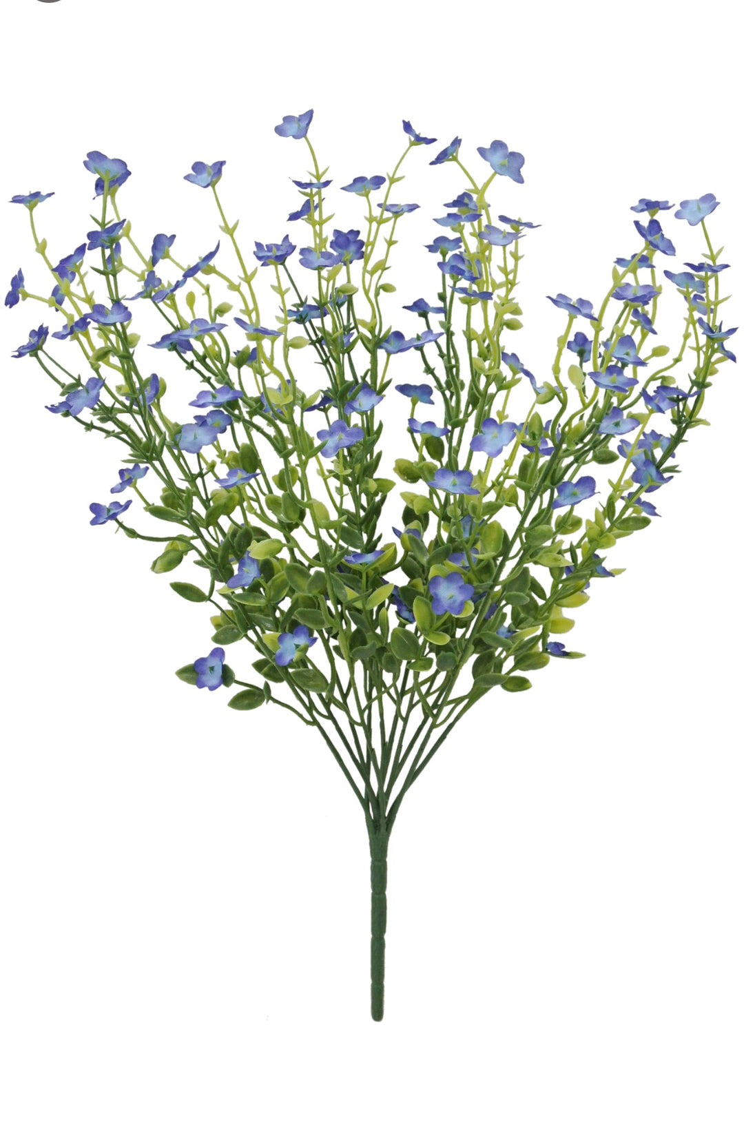 Blue filler flower and greenery bush - Greenery Marketartificial flowers83416 - BL