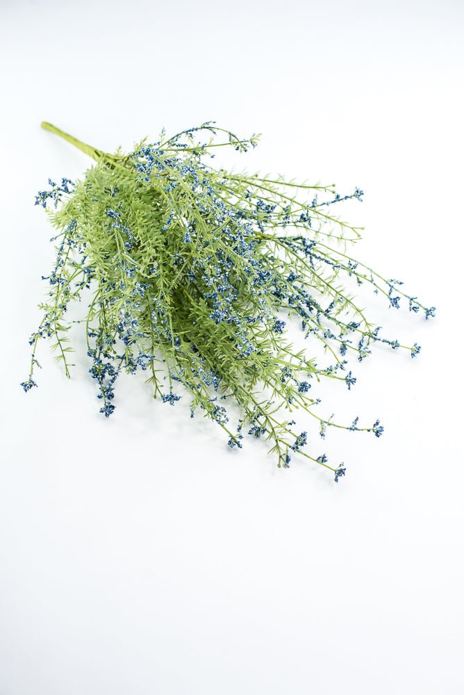 Blue Filler Flower Bush - Greenery Marketartificial flowers63097bl