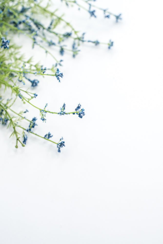 Blue Filler Flower Bush - Greenery Marketartificial flowers63097bl