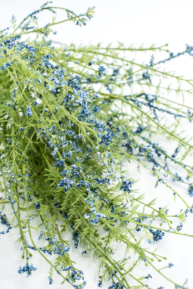 Blue Filler Flower Bush - Greenery Marketartificial flowers63097bl