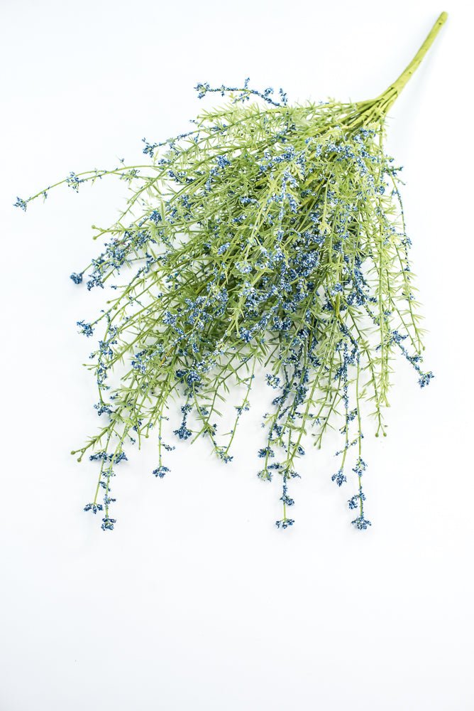 Blue Filler Flower Bush - Greenery Marketartificial flowers63097bl