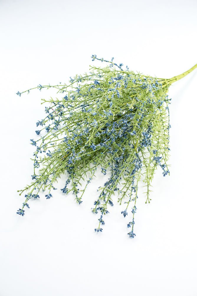 Blue Filler Flower Bush - Greenery Marketartificial flowers63097bl