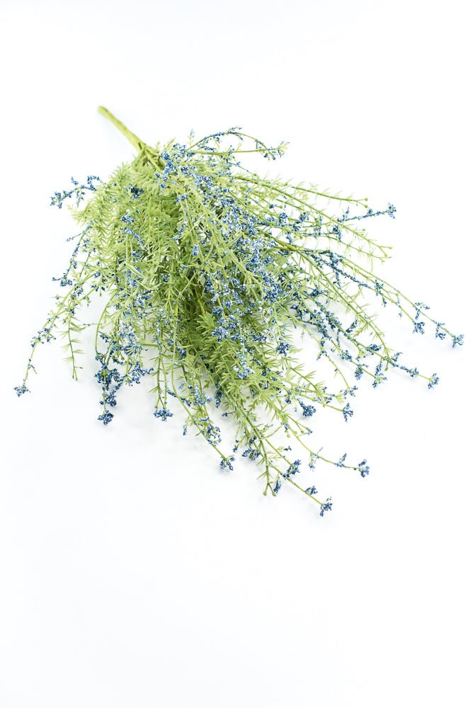 Blue Filler Flower Bush - Greenery Marketartificial flowers63097bl