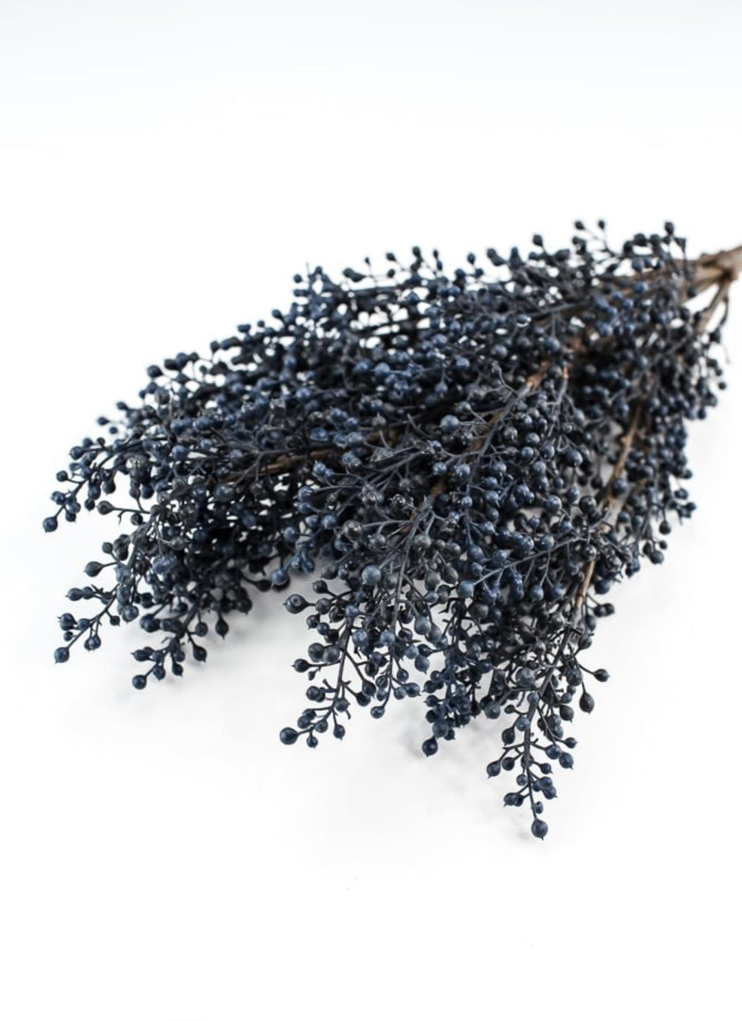 Blue mini berry seed bush - all pvc - Greenery MarketArtificial FloraFS365203