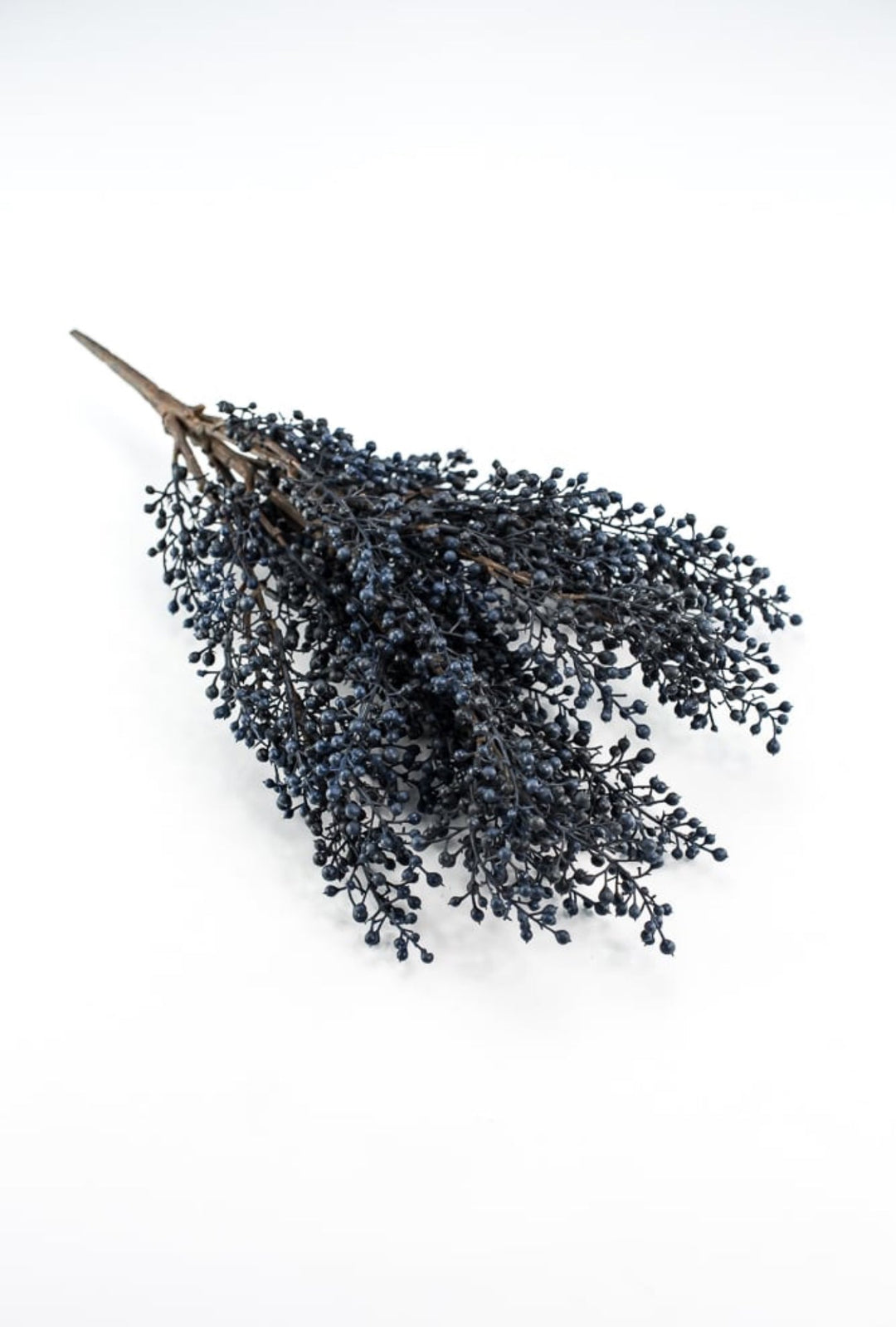 Blue mini berry seed bush - all pvc - Greenery MarketArtificial FloraFS365203