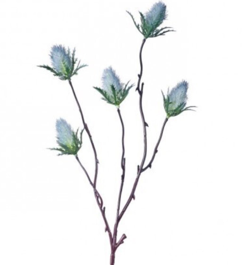Blue thistle spray - Greenery Marketartificial flowersMTF23069 BLUE