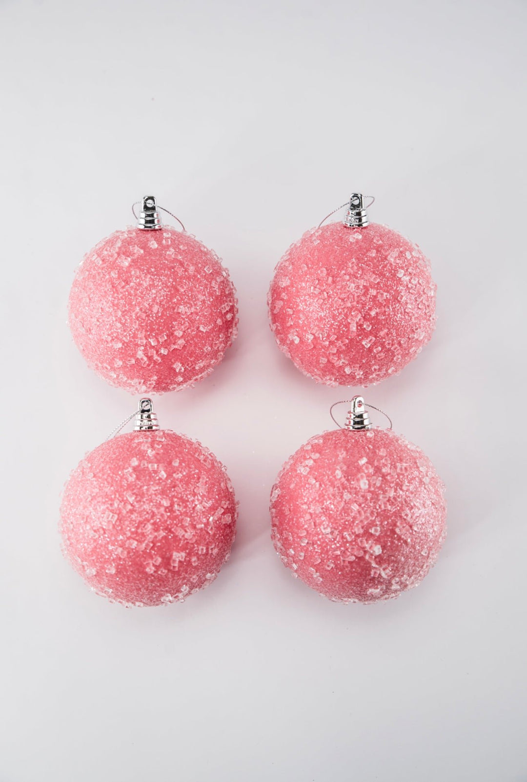 Bubblegum Pink candies ornaments - box of 4 - Greenery MarketOrnamentsMTX71773 BUBP