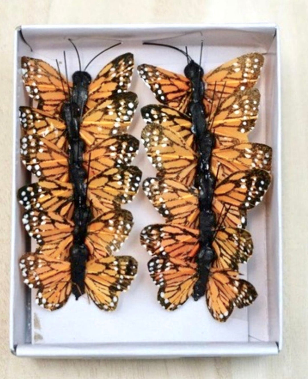 Butterflies - box of 12 butterflies 1” - Greenery MarketWreath attachmentsPrbf1220